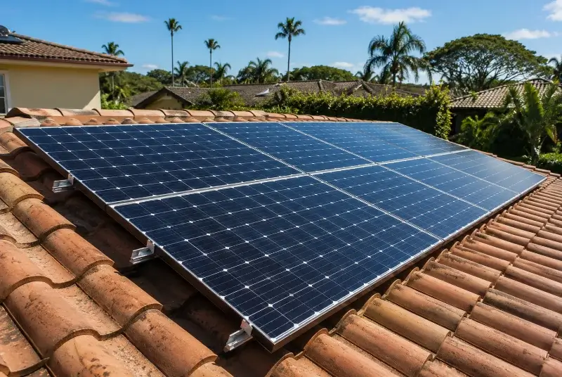 Installation de panneaux solaires à Saint-Just-Luzac